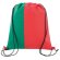 Mochila de no tejido con colores de España Portugal