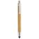 Set boligrafo y portaminas bambu elastico