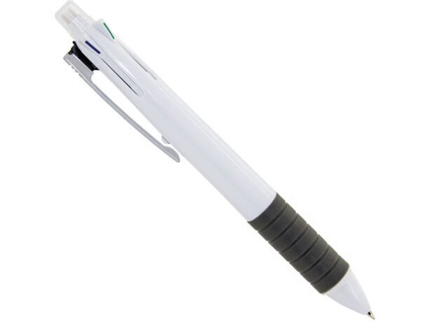 Bolígrafo multifunción con portaminas blanco