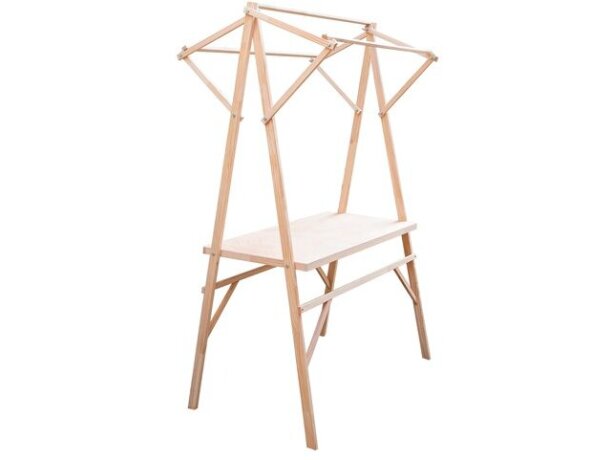 Caseta plegable para eventos Kolmar con estructura de madera detalle 2