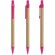 Boligrafo Carton Reciclado Karl Fucsia