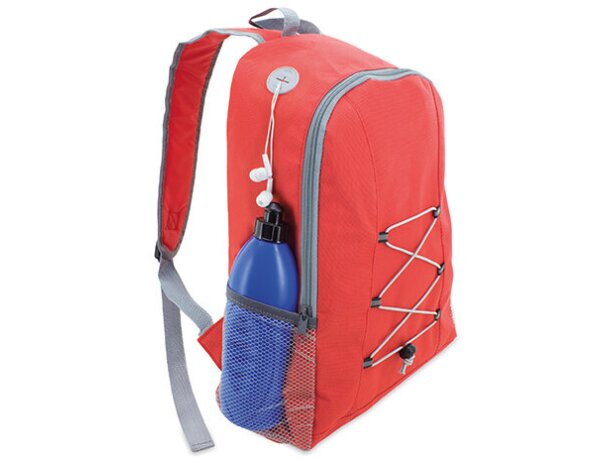 Mochila trenzada backcross bl rojo