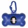 Porta bolsas para mascotas barato en forma de hueso azul