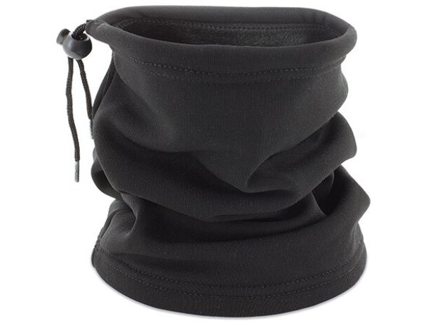 Braga polar con gorro plus quality negro