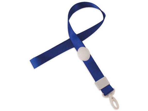 Lanyard ajustable Lystok original azul