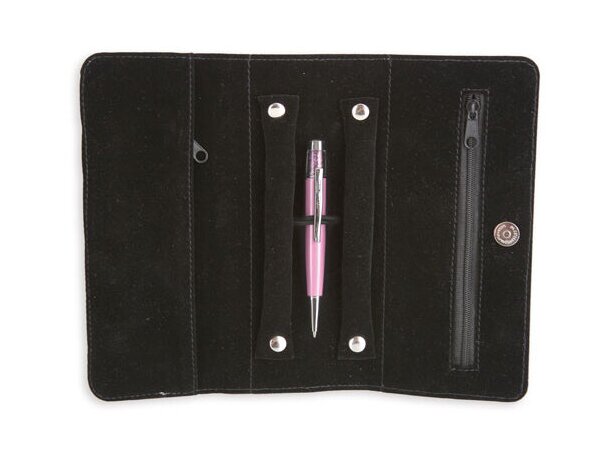 Boligrafo joya con estuche yjoyero pierre cardin rosa