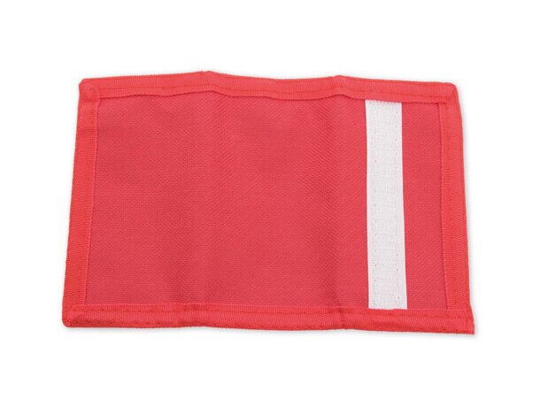 Monedero con llavero especial para moteros rojo