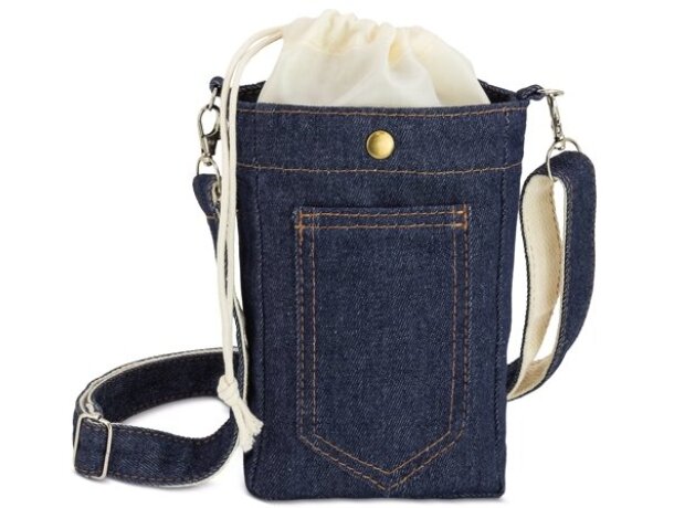 Bolso portatodo Astrea con correa ajustable y cierre de cordón detalle 3