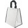 Bolsa brillo Juno con logo blanco