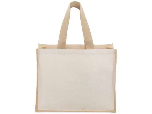 Bolsa eco bombai de algodón y yute