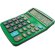 Calculadora profesional de 12 dígitos verde