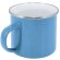 Mug Charles metal 380ml con opción de sublimación Azul detalle 1