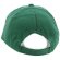 Gorra 100% algodón velcro Navia verde