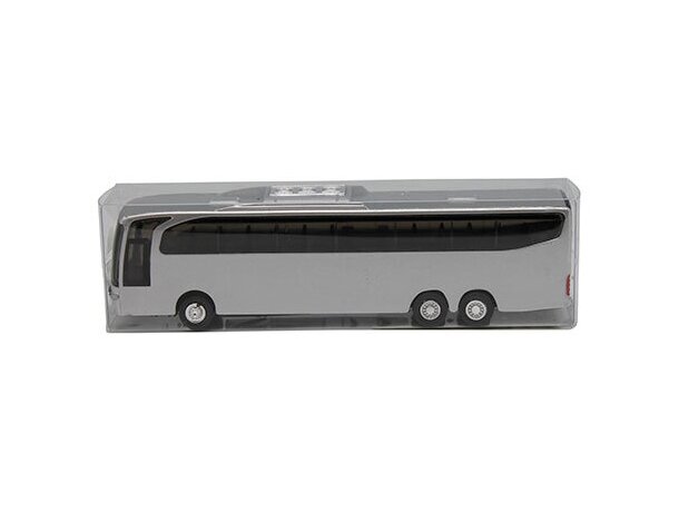 Autobús de juguete plata