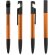 Boligrafo Touch multiherramienta 7 Funciones Naranja