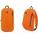 Mochila Dekito Luxe naranja fluorescente