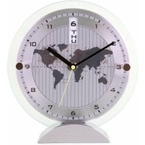 Reloj de sobremesa mapamundi personalizado Reloj de sobremesa mapamundi personalizado