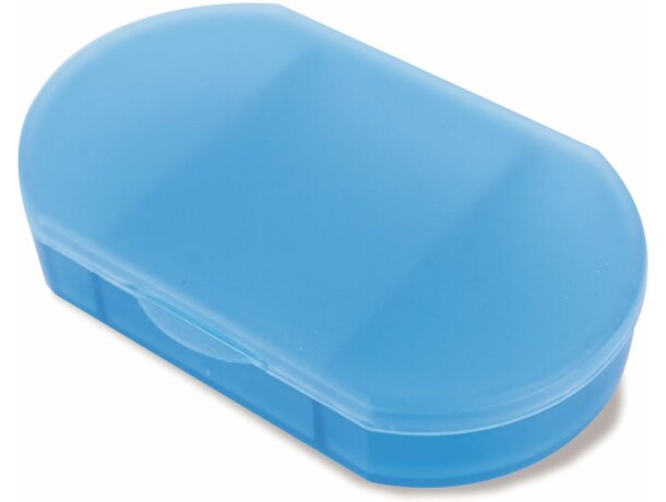 Pastillero de bolsillo en colores azul barato