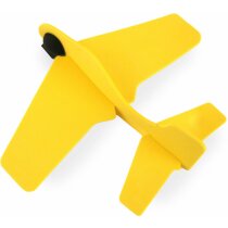 Avión manualidades de caucho personalizado amarillo Avión manualidades de caucho personalizado amarillo