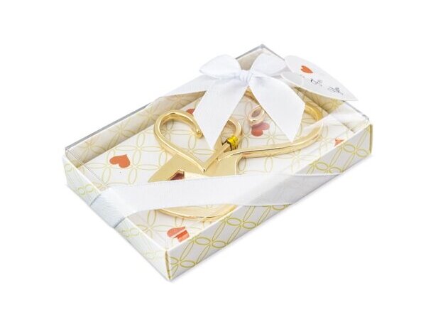Abrebotellas corazón You&Me en metal pulido con caja regalo detalle 3