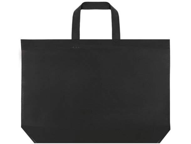 Bolsa non woven Damasco gran capacidad personalizable Negro detalle 4