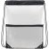 Mochila transparente Tany de PVC con serigrafía Negro