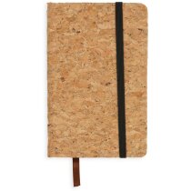 Libreta ecológica con logo Bacoa de corcho natural 80 hojas con líneas