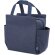Bolsa nevera Yaky con interior aislante y bolsillos laterales Azul royal