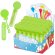 Pompero de burbujas Boble con líquido jabonoso pack 24 uds Verde