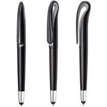 Bolígrafo Cisne puntero táctil ABS gris acabado mate