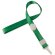 Lanyard ajustable Lystok verde