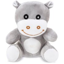Peluche hipopótamo Popy de poliéster suave