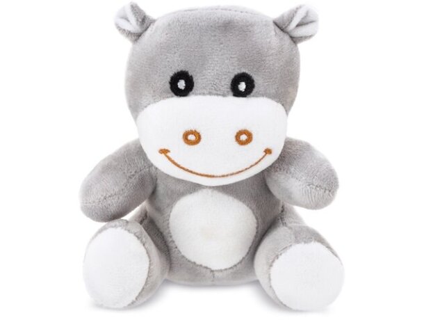 Peluche hipopótamo Popy de poliéster para regalo infantil detalle 2
