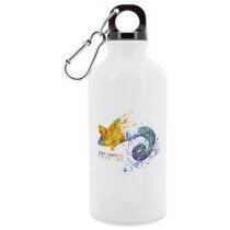 Bidón Orán original aluminio blanco 420 ml