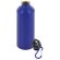 Botella de aluminio con mosqueton 800 ml. Tuareg azul