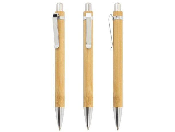 Set bolígrafo y lápiz infinito bambú Elastic Infinite detalle 3