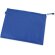 Bolsa grande de pvc con cremallera azul
