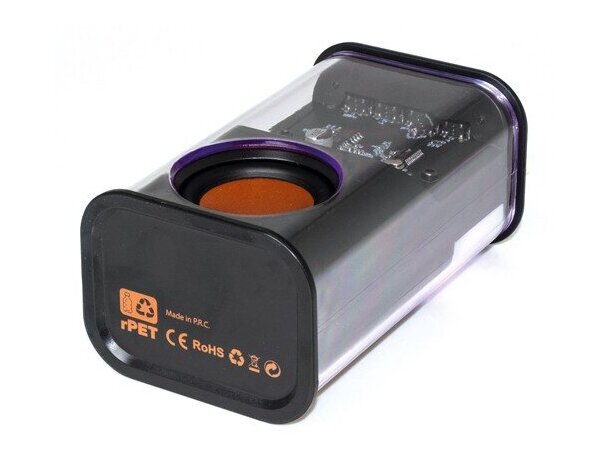 Altavoz bluetooth Eco-quality con carcasa rPet reciclado detalle 6