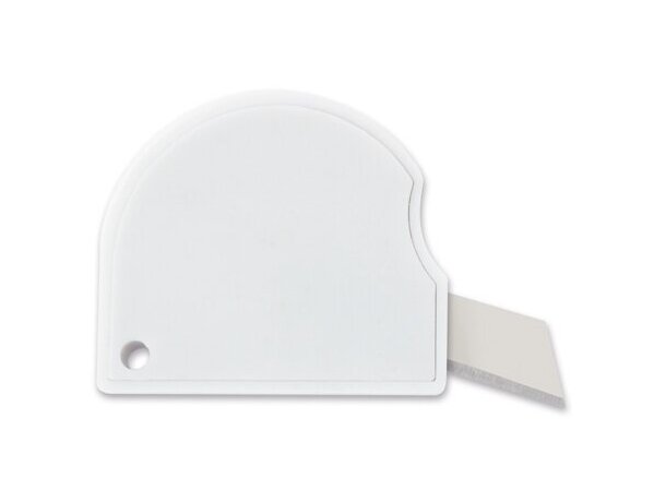 Mini cutter automático Logistic con sistema retráctil Blanco detalle 2