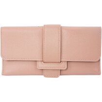 Cartera monedero Barletta en PU rosa con cierre