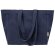 Bolsa algodón canvas reciclado Alma con asas largas reforzadas Azul marino detalle 6