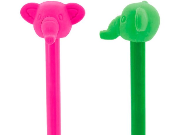 Set lapices con goma elephant(pack 4 pcs)