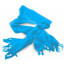 Bufanda de colores para adultos azul claro