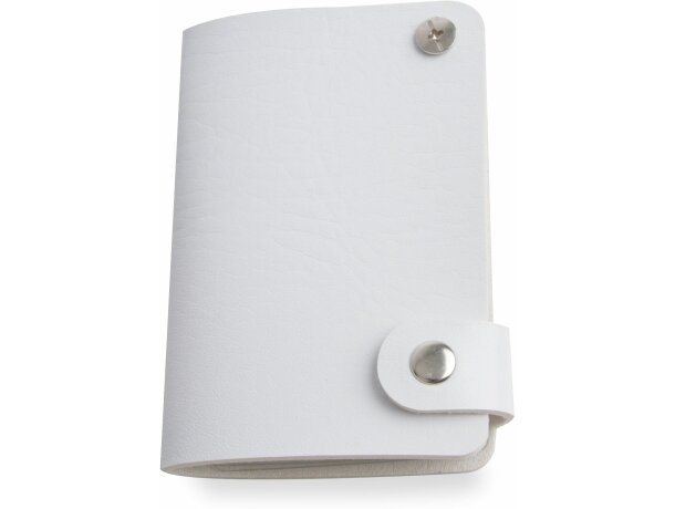 Tarjetero de PVC de colores vivos personalizado blanco Tarjetero de PVC de colores vivos personalizado blanco