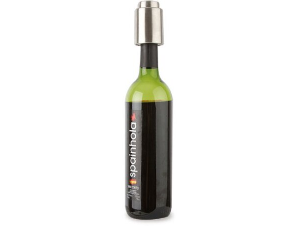 Tapón de vino acabado acero