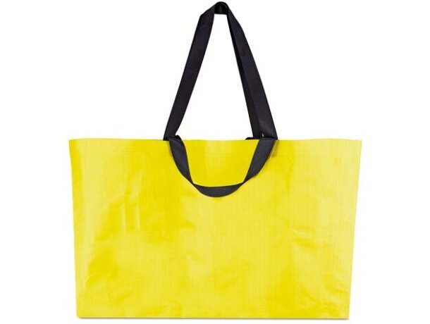 Bolsa polipropileno laminado brillo Merlin gran capacidad Amarilla detalle 2
