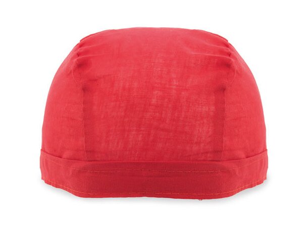 Bandana de algodón de colores rojo