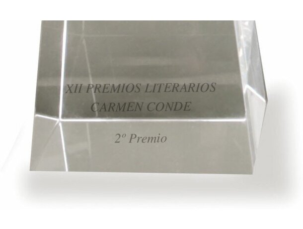 Bolsa del mundo de cristal personalizado mediana barata