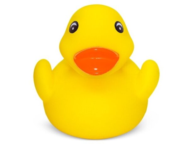 Patito de goma Petri en PVC para baño y diversión infantil Amarilla detalle 2