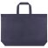 Bolsa non woven Damasco gran capacidad personalizable Azul marino detalle 3